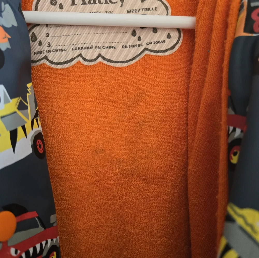 Hatley Cars Rain Jacket 3T